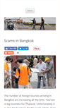 Mobile Screenshot of bangkokscams.com